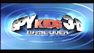 Spy Kids 3-D - Game Over (2003) Trailer (VHS Capture)