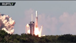 SpaceX провела первый коммерческий запуск сверхтяжёлой ракеты Falcon Heavy (12.04.2019 15:05)