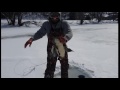 Image Shocking Ice Fishing Video From Pennsylvania