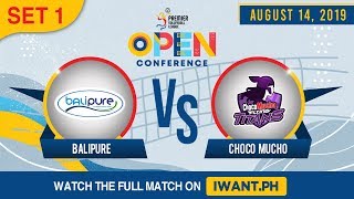 SET 1 | BaliPure vs. Choco Mucho | August 14, 2019 (Watch the full game on iWant.ph)SET 1 | BaliPure vs. Choco Mucho | August 14, 2019 (Watch the full game on iWant.ph)