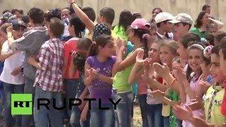 Россия доставила гуманитарную помощь в сельскую школу в Сирии