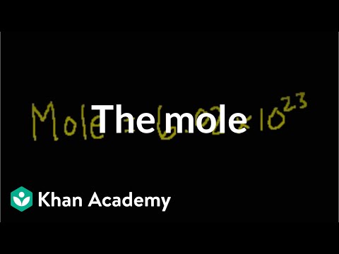 The Mole and Avogadro's Number
