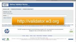 HTML 5 - Validating Web Pages