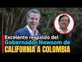Por qu? Petro invit? al gobernador de California a visitar Colombia