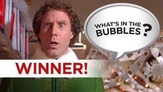 What's in the Bubbles Winner! - Elf - Can you do better? Go To WhatsInTheBubbles Channel
