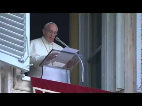 (Pope Francis) emotional plea for ISRAEL to stop  killing children  7/27/14