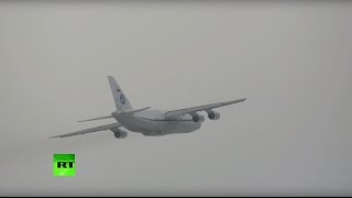 Самолёты с мобильными госпиталями на борту вылетели из России и Сирию