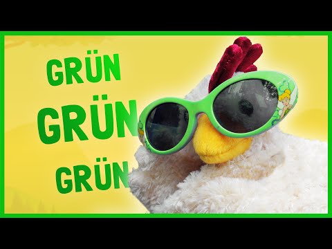 Grün, grün, grün sind alle meine Kleider | Kinderlieder