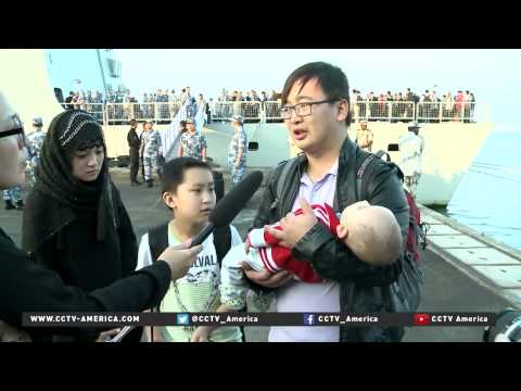 Hundreds of Chinese nationals evacuated from Yemen