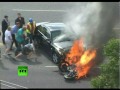 Video of crash victim saved from burning car in Utah