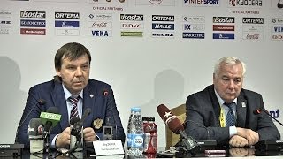 Олег Знарок и Дэйв Хендерсон о матче Россия-Франция