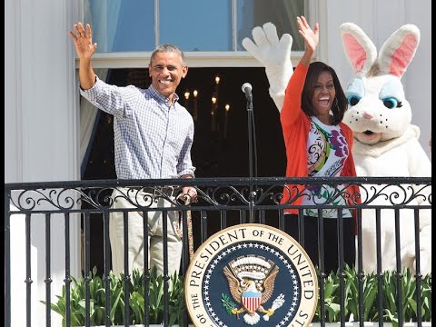 The President and First Lady Kick off the White House Easter Egg Roll