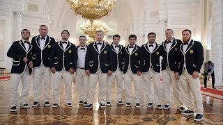 Гимн российских атлетов на XXXI летних Олимпийских играх в Рио де Жанейро