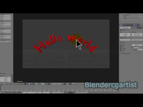 Az alábbi videók segítségével megtanulhatod, hogy a Blender -Text Editor- milyen lehetőségeket nyújt, szövegek készítéséhez, animálásához.