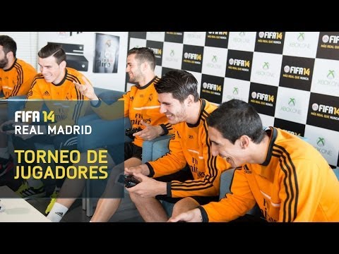 Los jugadores del Real Madrid se retan en un torneo de FIFA 14 Los jugadores del Real Madrid se retan en un torneo de FIFA 14