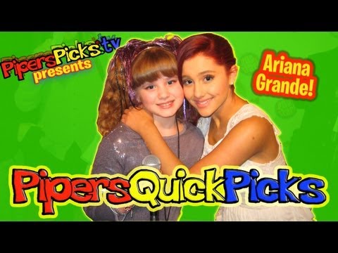 ARIANA GRANDE Epic INTERVIEW at POPSTAR Event w PIPER REESE from PIPER'S 