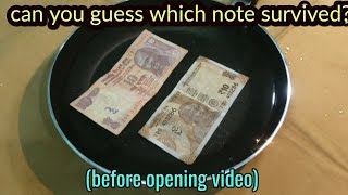 New and Old 10 Rupee Note vs Water | Maharshi trailer | Mahesh Babu