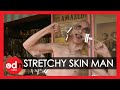 Man With the Stretchiest Skin, Man With the Stretchiest Skin Video, Wonder-ground's freak show