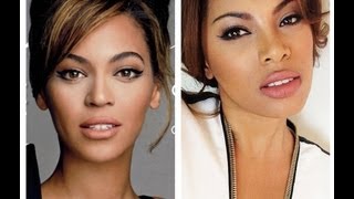 Beyonce Vogue Makeup Tutorial - YouTube
