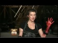 Resident Evil Afterlife Set Visit