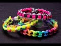 How to Make a Bicycle Chain Rainbow Loom Bracelet How to Make a Bicycle Chain Rainbow Loom Bracelet