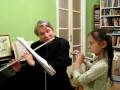 Flute Duet: Winter, ade. Kinderlied (German Children's Songs). Querflöten duett.