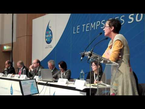 Dr Adriana Allen in World Water Forum 2012