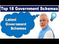 Top 18 Latest Government Schemes Yojana Explained in Hindi- Current Affairs 2018 for UPSC