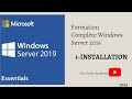 01-Windows Server 2019  Installation Windows Server avec la Bonne M?thode en 2024  DADE ACADEMY