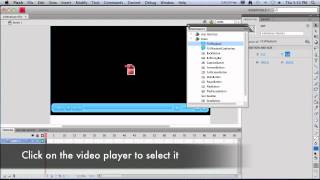 Create a Flash video player for HTML5 fallback