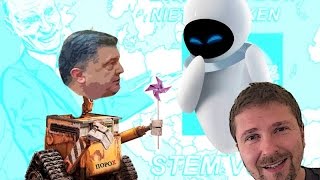 Робот Порошенко, мышка Кушанашвили, Путин в рекламе