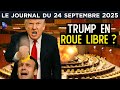 Ukraine, ONU, Macron  Trump tire dans le tas ! - JT du mercredi 24 septembre 2025
