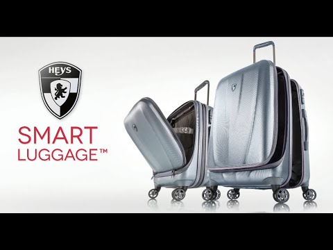 Чемодан Portal Smart Luggage (S) Pewter Heys