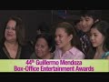 Pinarangalan tayo sa 44th Guillermo Mendoza Box-Office Entertainment Awards! Salamat Kapamilya!