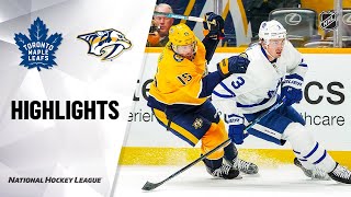 NHL Highlights | Maple Leafs @ Predators 1NHL Highlights | Maple Leafs @ Predators 1