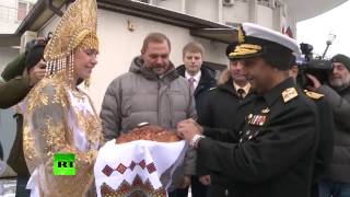 В Новороссийск прибыл пакистанский боевой фрегат
