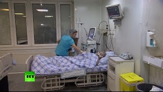 Раненный в Алеппо педиатр доставлен в госпиталь Бурденко в Москве