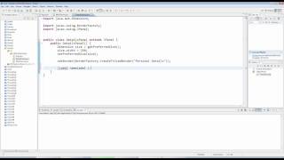 Advanced Java: Swing (GUI) Programming Part 3 -- Panels and Forms