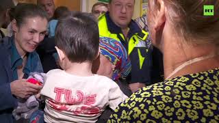 Борт МЧС доставил в Москву 33 российских ребёнка из иракской тюрьмы (11.07.2019 17:30)