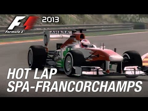FI 2013: Recorrido en el circuito de Spa-Francorchamps FI 2013: Recorrido en el circuito de Spa-Francorchamps