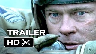 Fury Official Trailer (2014) - Brad Pitt, Shia LaBeouf War Movie HD