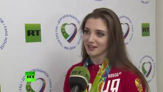 Алия Мустафина в интервью RT: Это была непростая Олимпиада