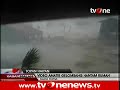 Image Hot Rilis Video Amatir Ganasnya Badai Haiyan Di Filipina