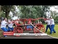 Petrovice u Karviné: Hasičská sobota aneb Historické koňské stříkačky v akci