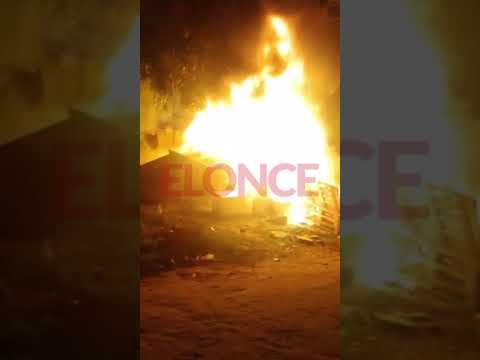 Incendiaron vivienda en Paraná