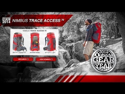 Рюкзак туристический Nimbus Trace Access 60/60 Rg Red/Moonmist Granite Gear