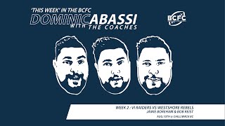 THIS WEEK in the BCFC: Dominic Abassi with Jamie BorehamTHIS WEEK in the BCFC: Dominic Abassi with Jamie Boreham