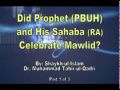 Did Prophet (PBUH) or Sahaba (RA) celebrate Mawlid؟