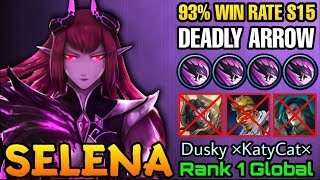 Selena 93 Win Rate S15 Unstoppable Abyssal Arrows - Top 1 Global Selena Dusky ×KatyCat× - MLSelena 93 Win Rate S15 Unstoppable Abyssal Arrows - Top 1 Global Selena Dusky ×KatyCat× - ML