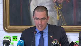 Пресс-конференция министра иностранных дел Венесуэлы (06.05.2019 12:38)